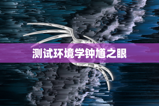 测试环境学钟馗之眼