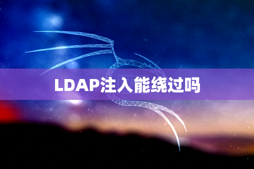 LDAP注入能绕过吗